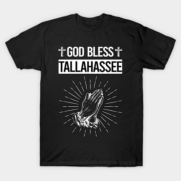 God Bless Tallahassee T-Shirt by flaskoverhand